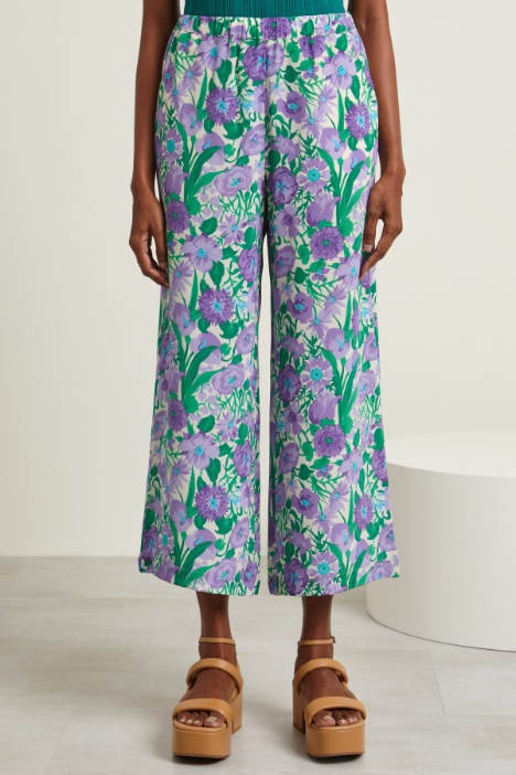 Pantaloni con elastico in vita Intrend - 2