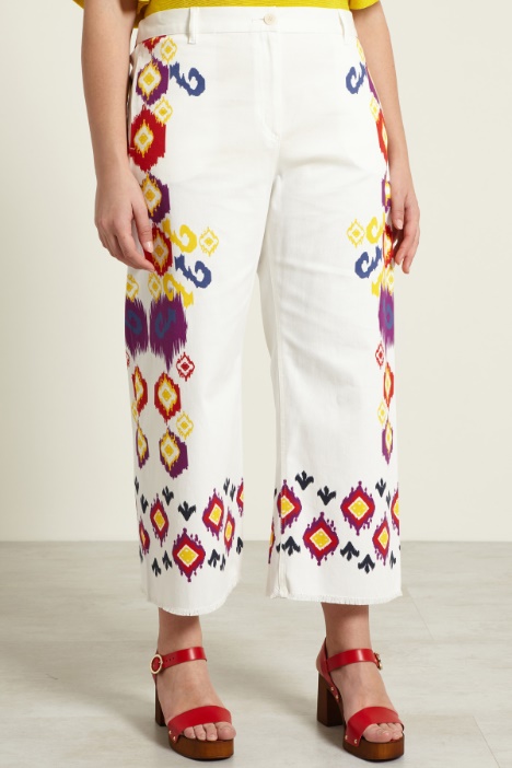 Pantaloni con bordi sfrangiati Intrend - 2