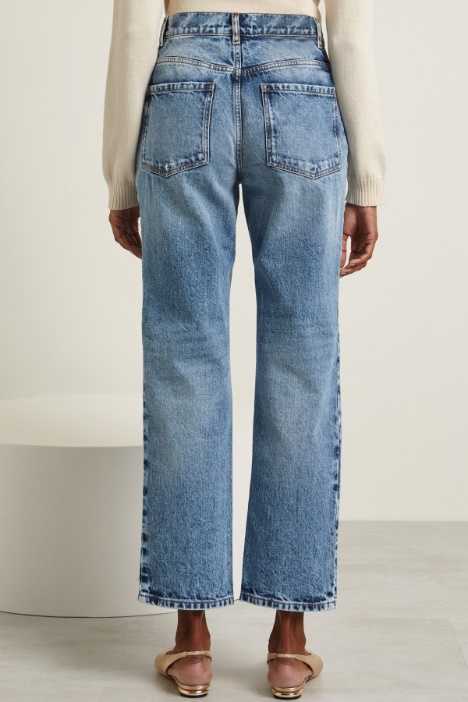 Jeans cinque tasche in denim Intrend - 3