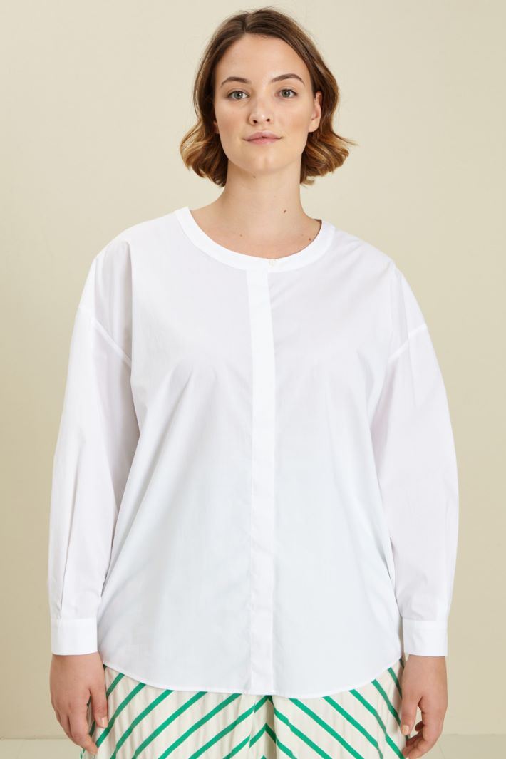 Cotton poplin shirt Intrend