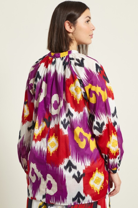 Camicia con maniche raglan Intrend - 3