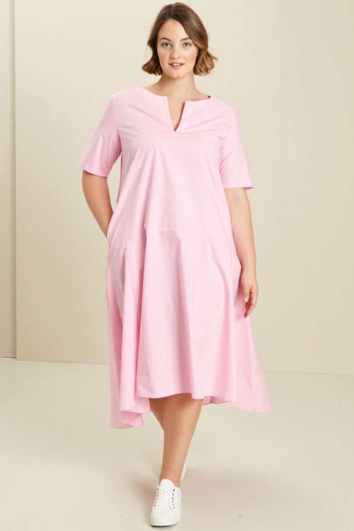 Cotton poplin dress Intrend