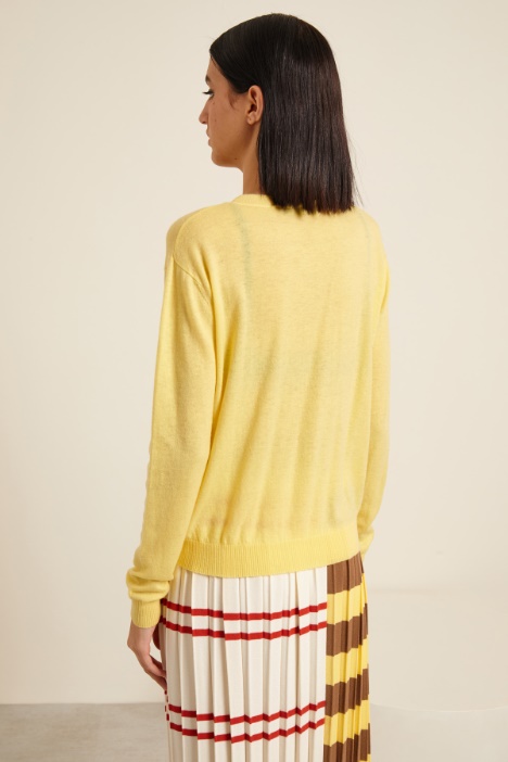 Maglia con profili a coste Intrend - 2