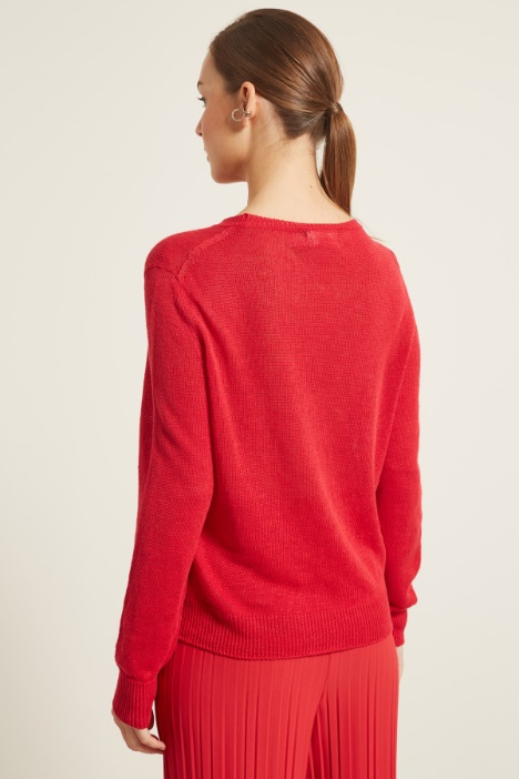 Maglia in puro lino Intrend - 2