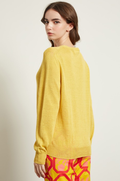 Maglia in puro lino Intrend - 2