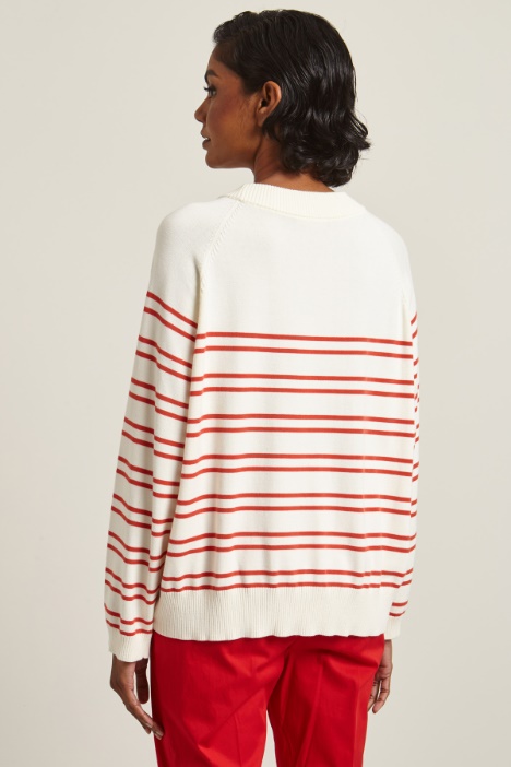 Maglia con maniche raglan Intrend - 2