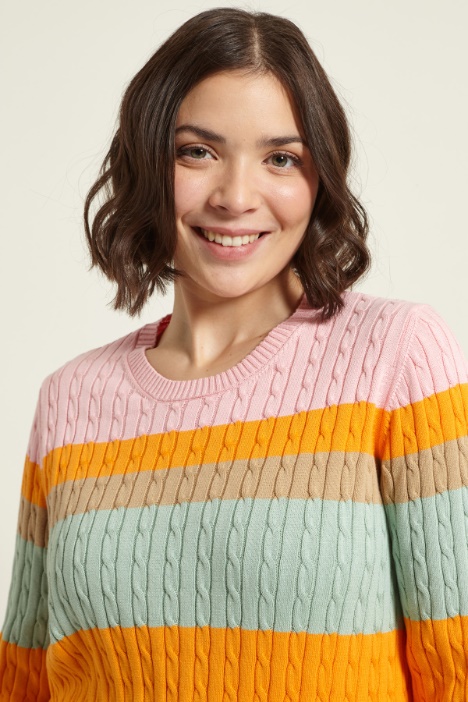 Maglia a trecce Intrend - 2