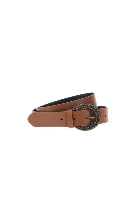 Leather belt Intrend