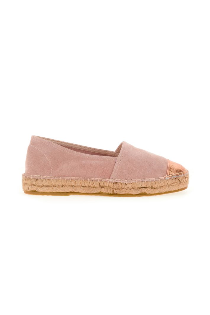 Laminated toe espadrillas Intrend