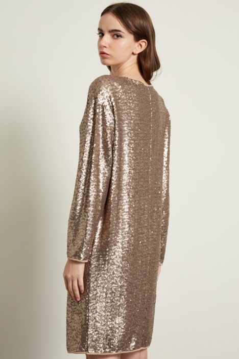 Abito in jersey con paillettes Intrend - 2
