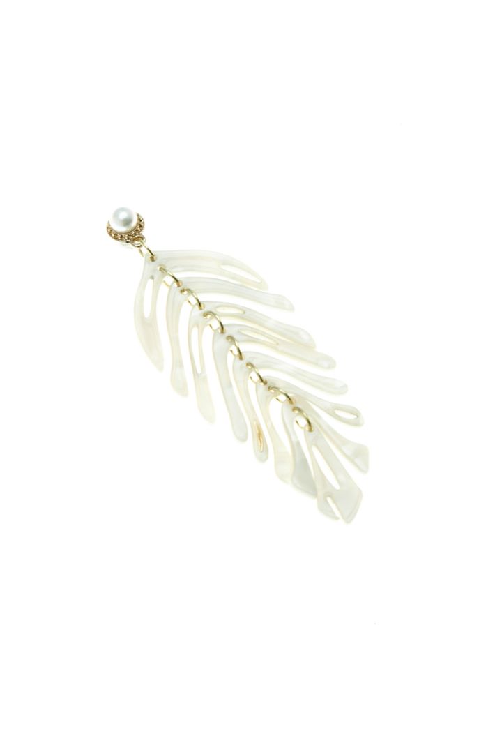 Pendant resin earrings Intrend