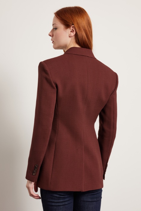 Blazer sfiancato in crépe Intrend - 3