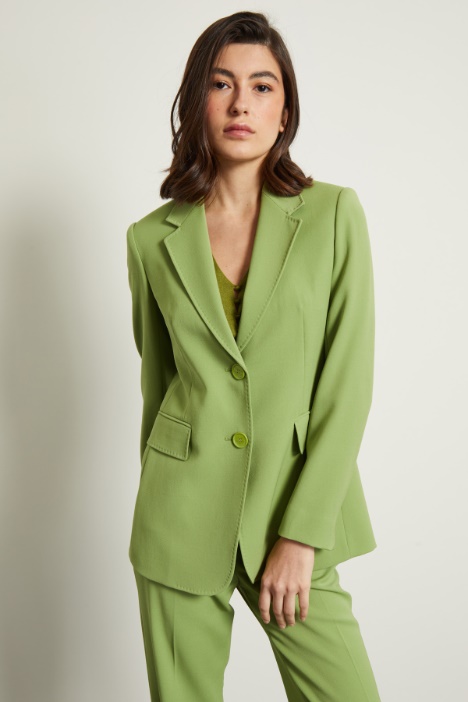 Blazer in tricotina di lana Intrend - 2
