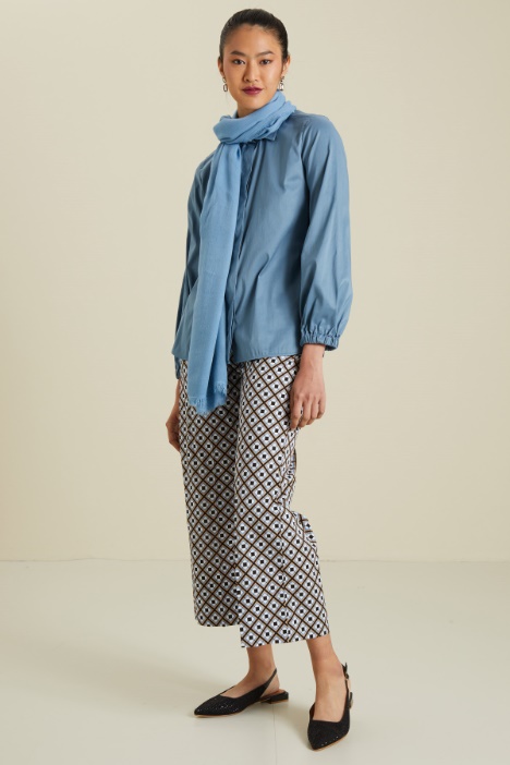 Scarf in natural fibre Intrend