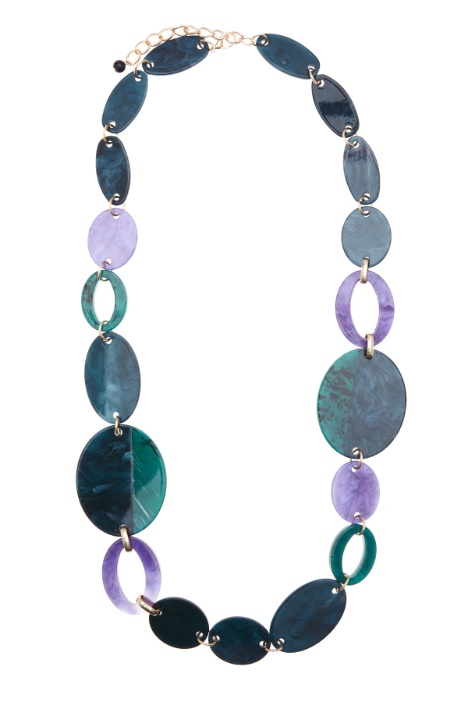 Resin necklace Intrend