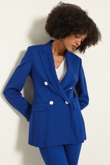 Blazer doppiopetto in jersey Intrend