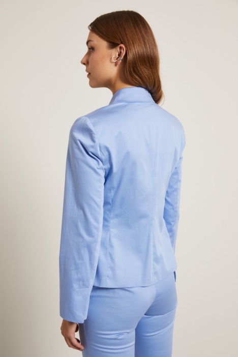 Blazer in raso di cotone Intrend - 3