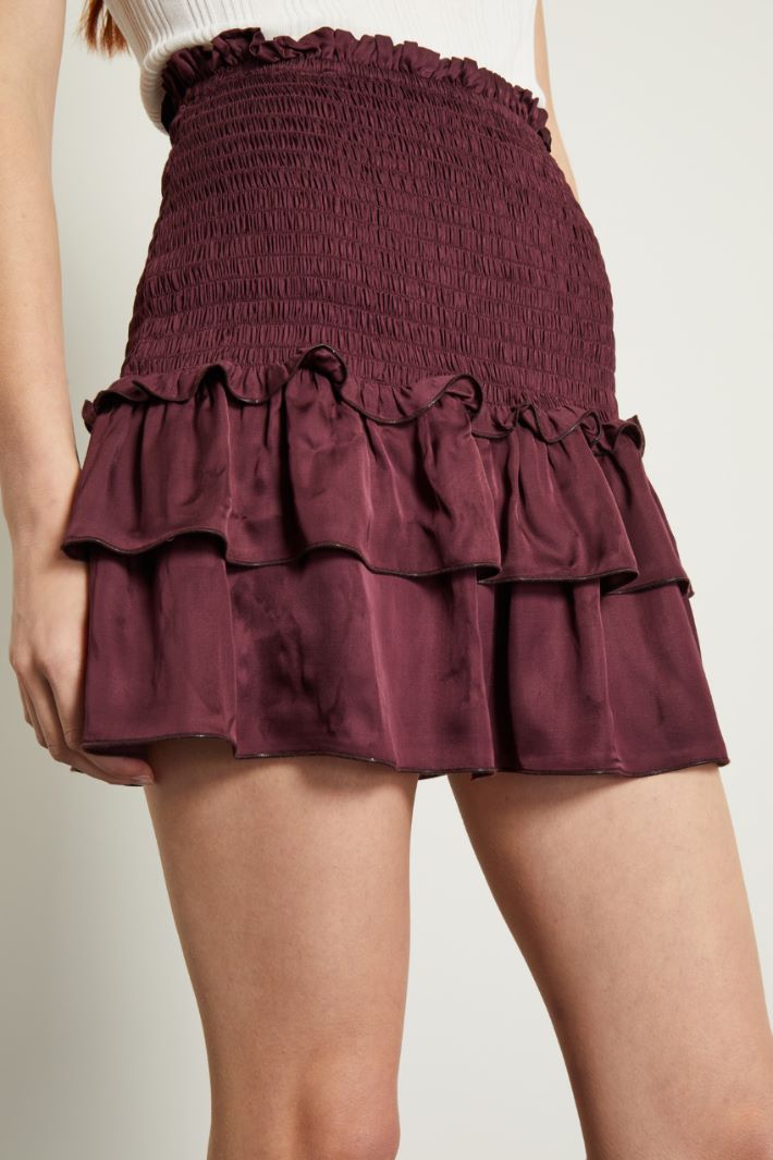 Gonna con arricciatura elastica Intrend - 4