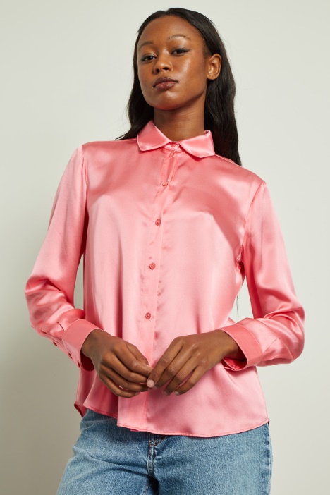 Camicia in pura seta Intrend