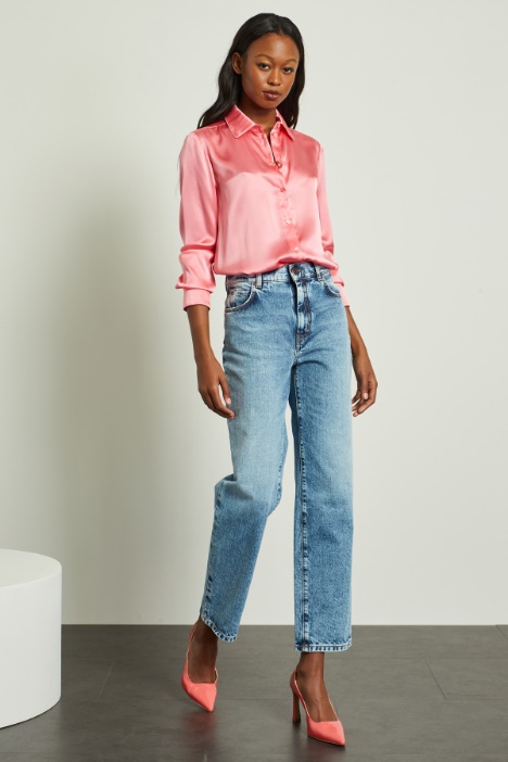 Camicia in pura seta Intrend