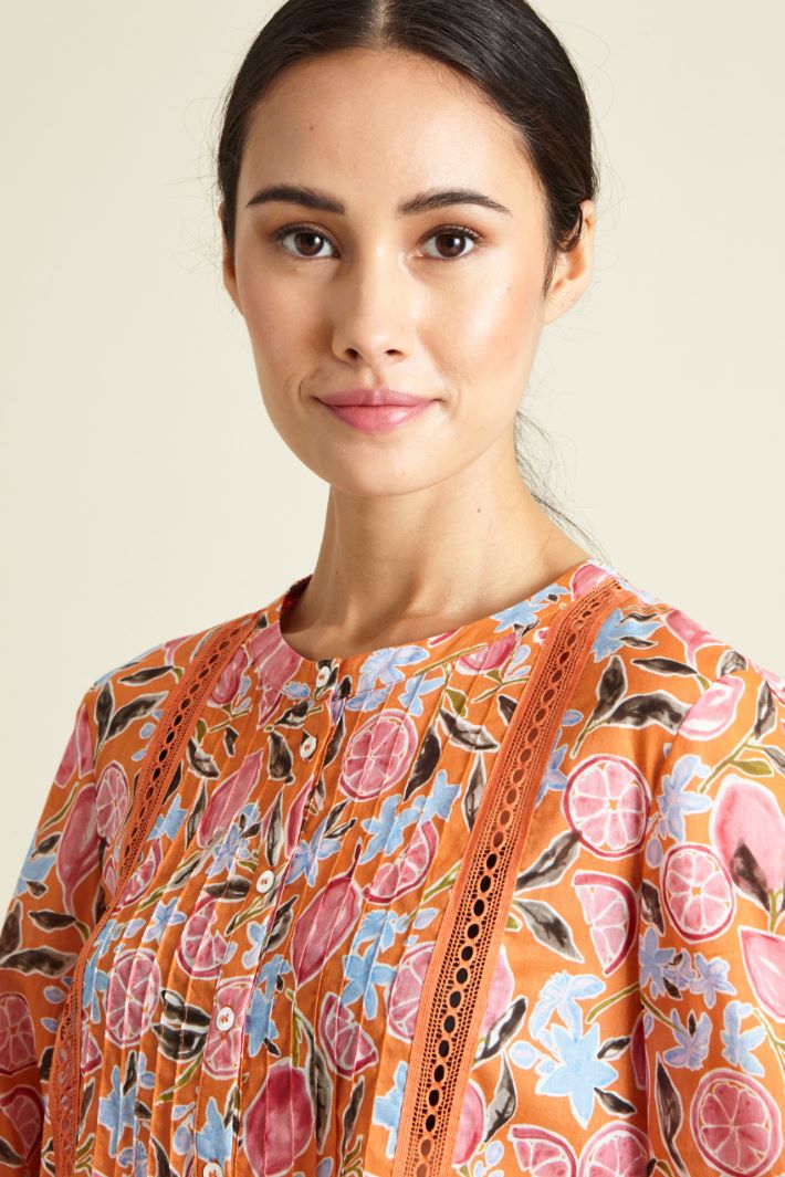 Cotton muslin blouse Intrend