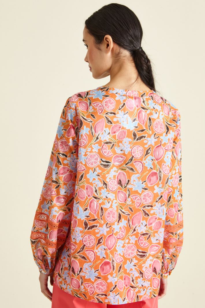 Cotton muslin blouse Intrend