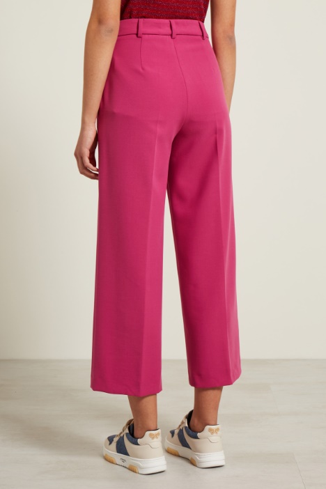 Pantaloni cropped flare Intrend - 3