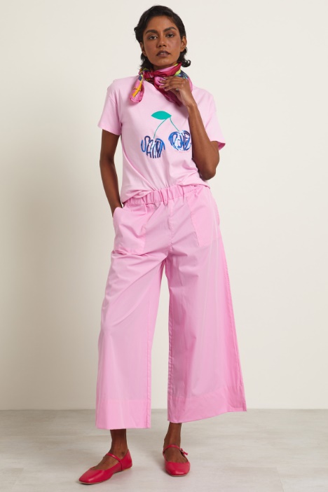 Pantaloni con elastico in vita Intrend