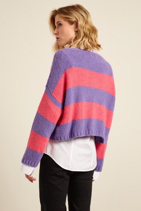 Maglia con scollo a barchetta Intrend - 2
