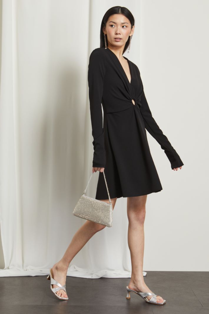 Abito in jersey drappeggiato Intrend