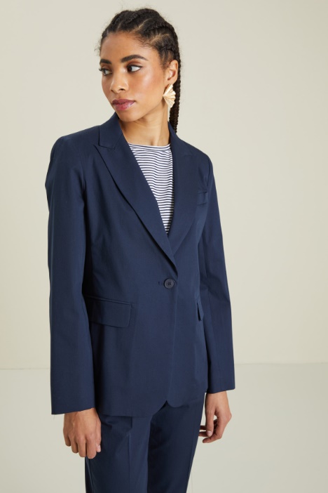 Blazer in gabardine Intrend