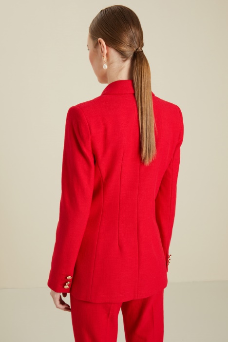 Blazer doppiopetto in stuoia Intrend - 2