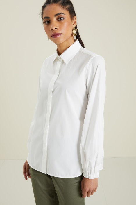 Camicia in popeline Intrend