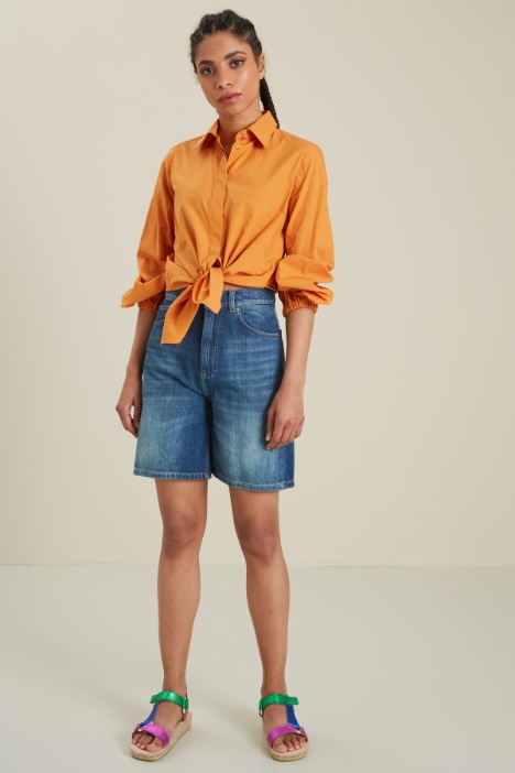 Camicia in popeline Intrend