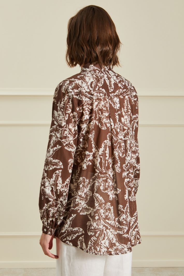 Camicia in mussola cotone Intrend
