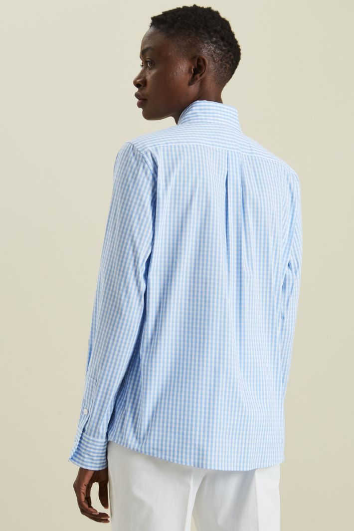 Stretch poplin shirt Intrend