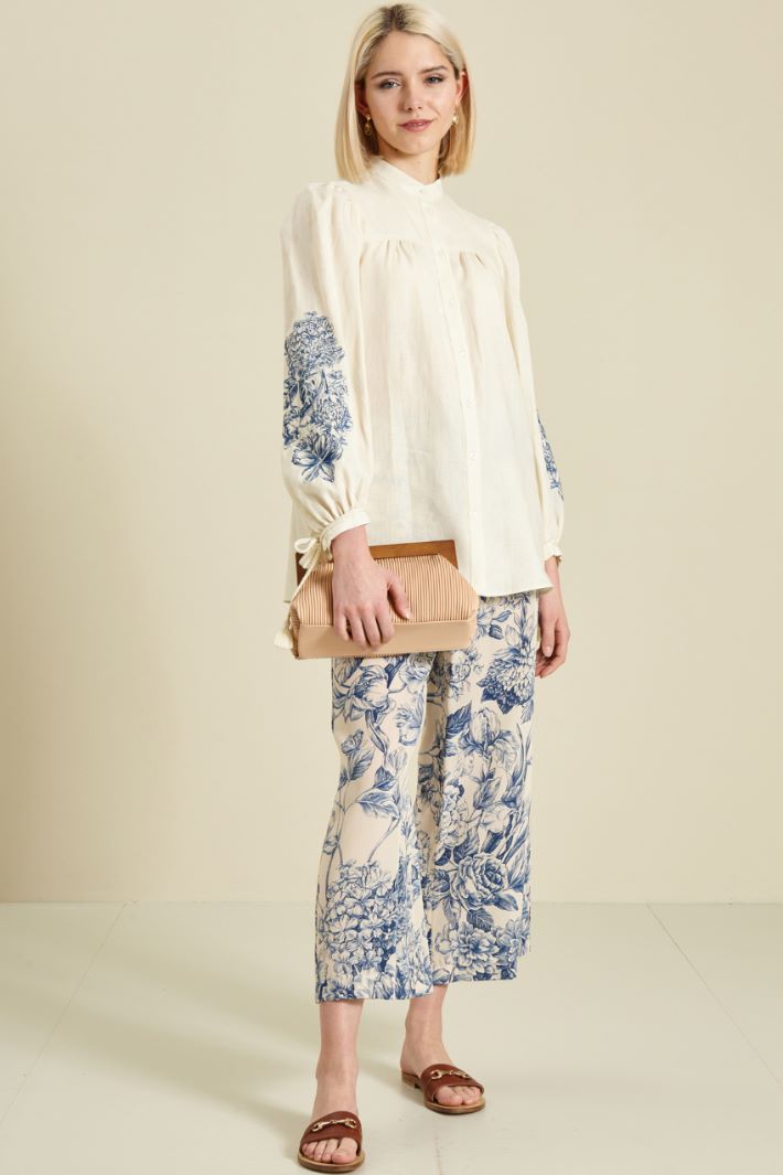 Linen canvas shirt Intrend