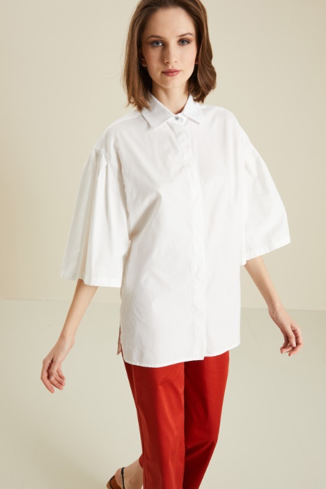 Camicia over in cotone Intrend