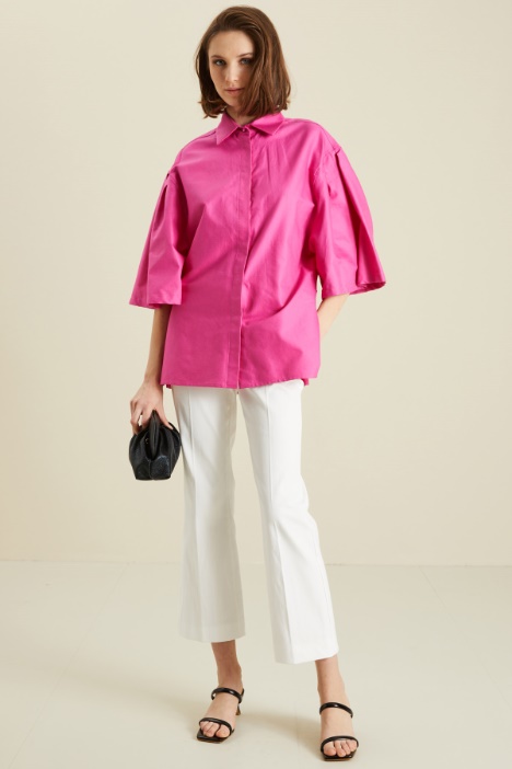 Camicia over in cotone Intrend