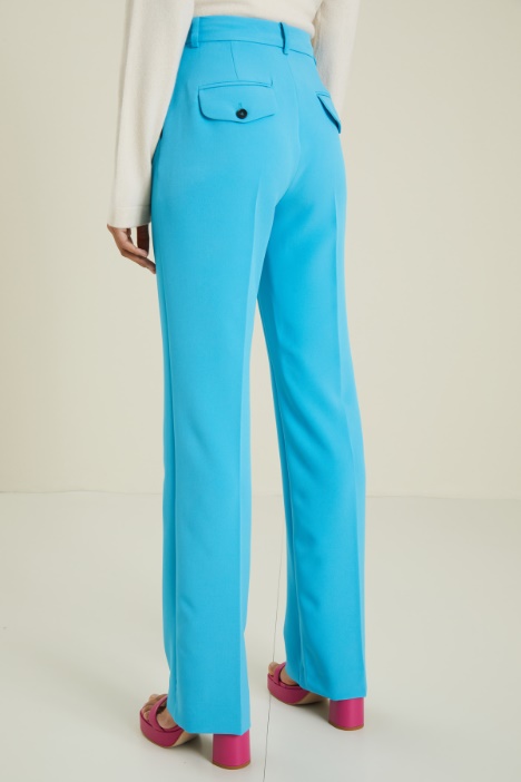 Pantaloni dritti in cady Intrend - 2