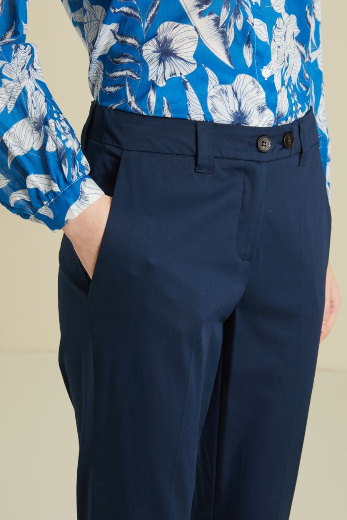 Satin trousers Intrend
