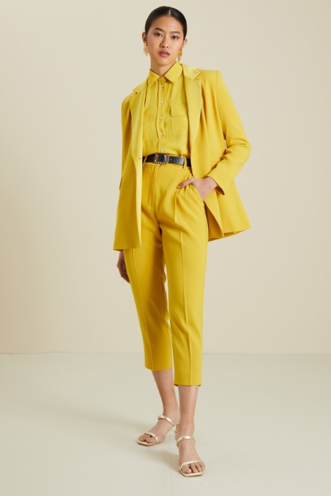 Pantaloni in crèpe Intrend