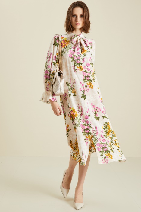 Crepe de chine dress Intrend