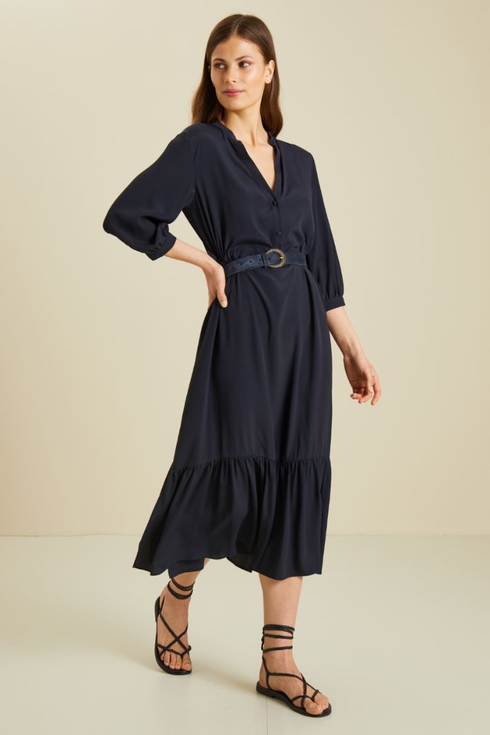 Fluid crepe dress Intrend