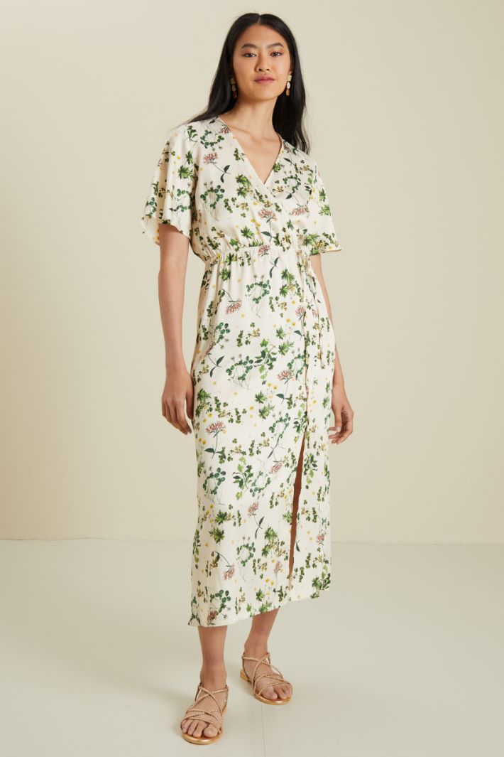 Abito midi in twill Intrend