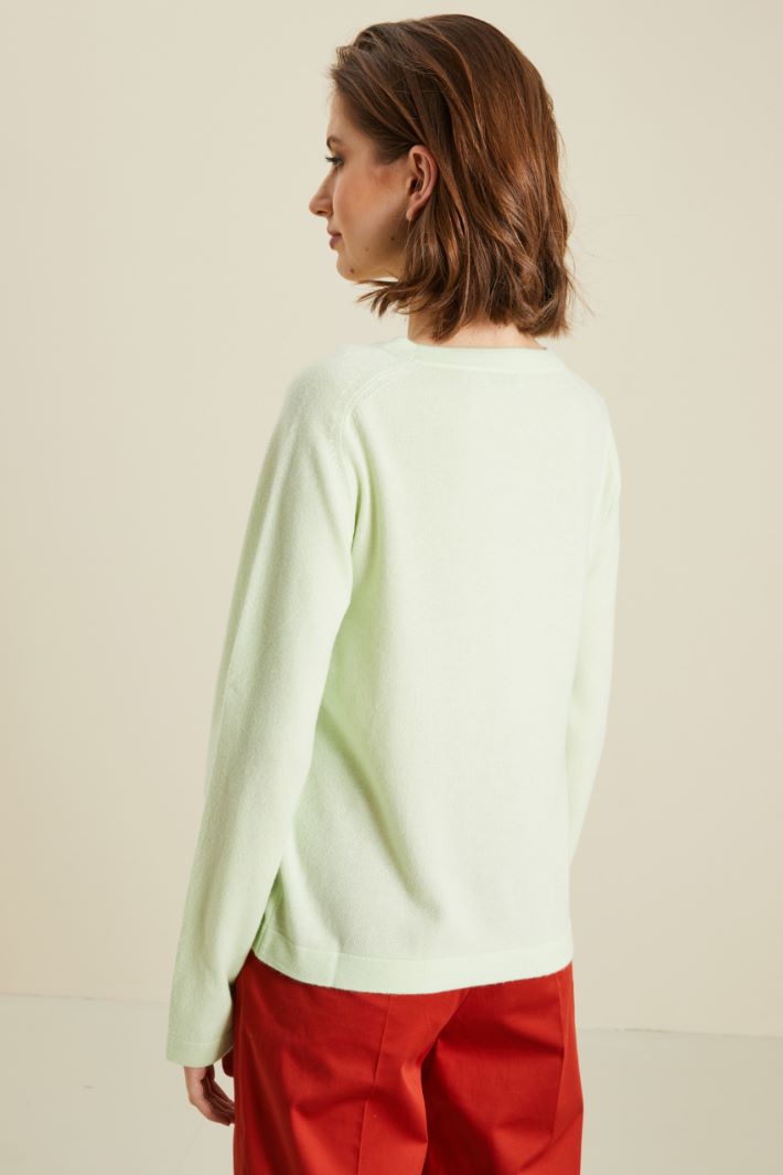 Maglia in lana e cashmere