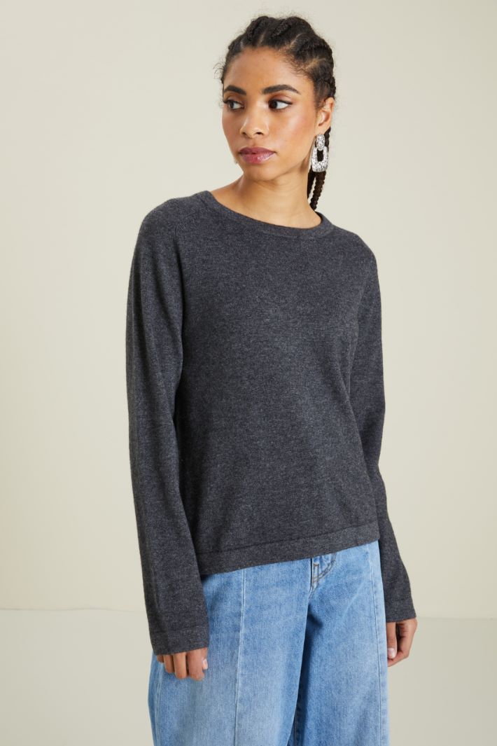 Maglia in lana e cashmere