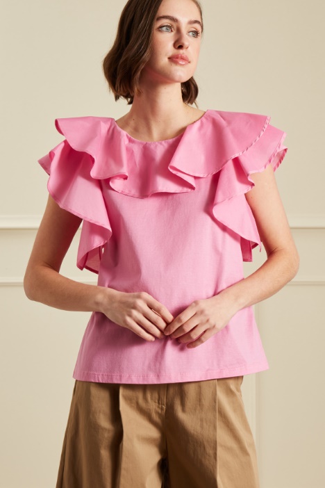Flounced blouse Intrend