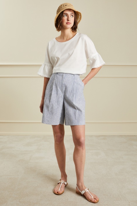 Cotton jersey T-shirt Intrend