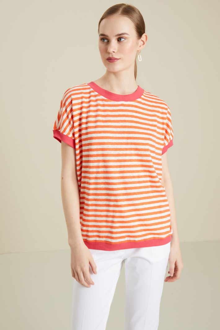 Ribbon-detailed top Intrend